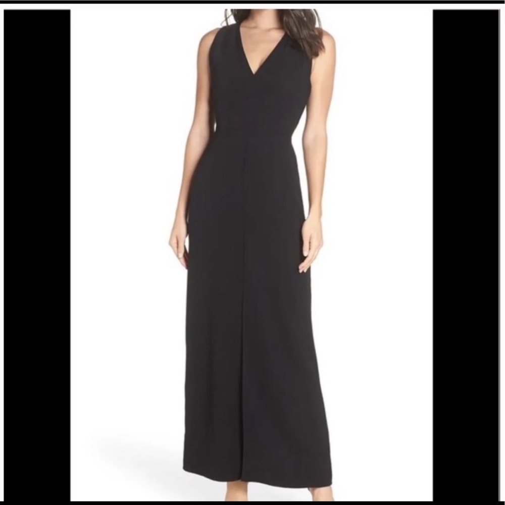 Harlyn halter neck tie back evening dress. NWT
